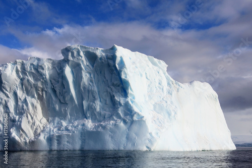 Beautiful iceberg or ice floe, Antarctic ocean, Antarctica
