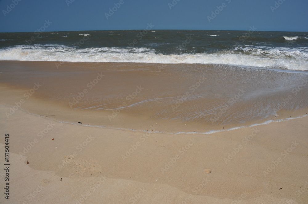 The ocean coast. Mozambique