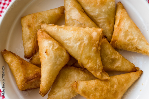 Turkish Borek with cheese / Peynirli Muska Boregi photo