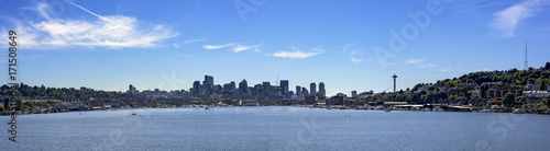 Seattle skyline viewed from Gas Works Park