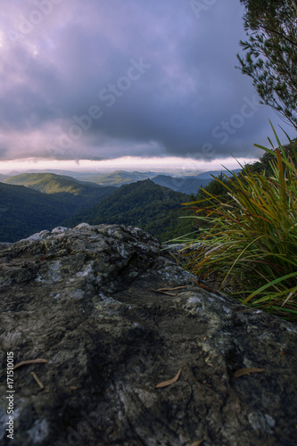 Mountain view from the Gold Coast Hinterlands