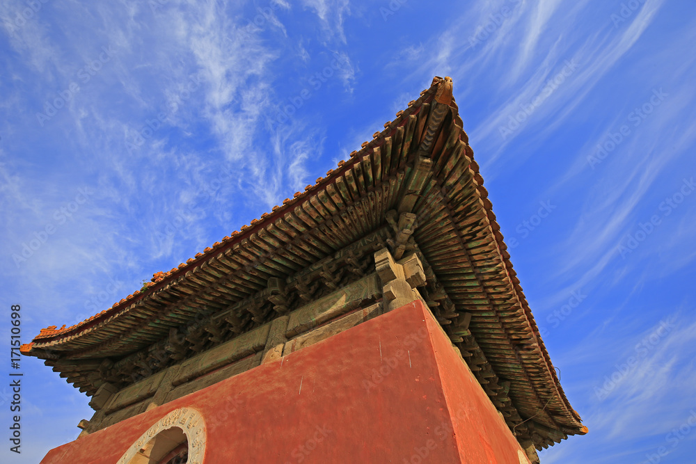 Very ancient buildings in China Very ancient buildings in China