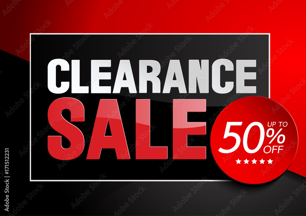 clearance Sale illustration background vector clearance Sale illustration background vector