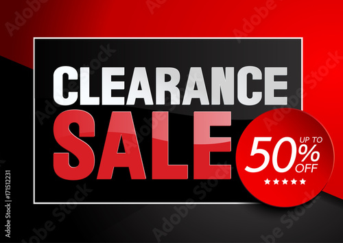 clearance Sale illustration background vector