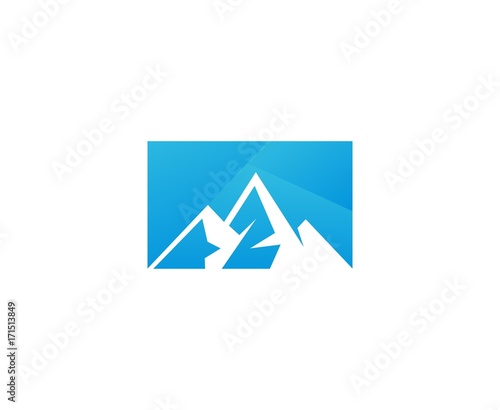 Mountain logo Free Download Mountain logo - GFXLoad