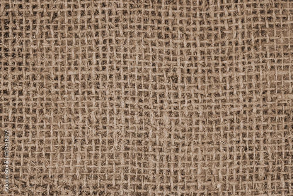 Sack cloth textured background, detail close up Sack cloth textured background, detail close up