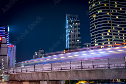 BTS sky train Bangkok