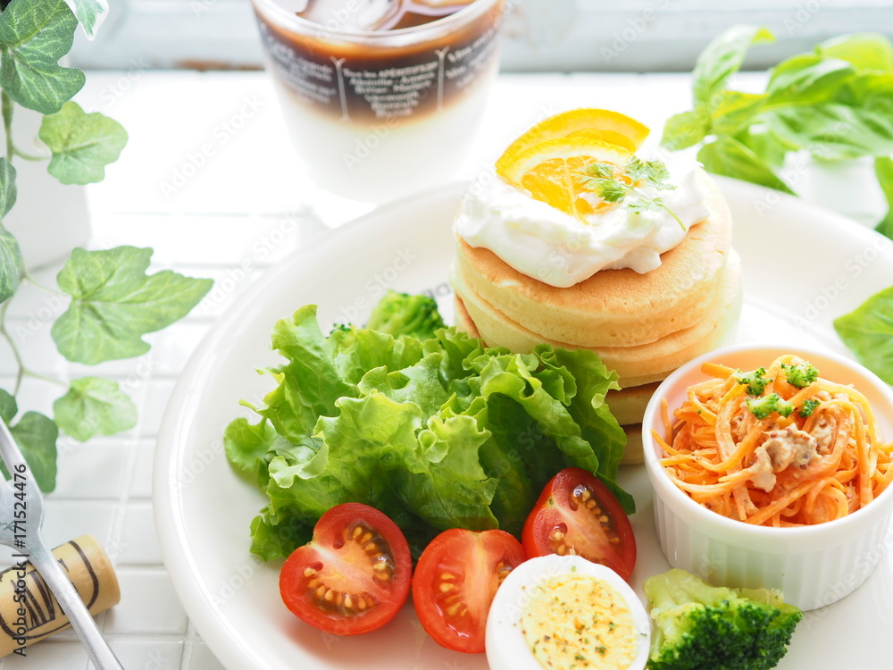 オシャレなワンプレートランチ Stock Photo Adobe Stock