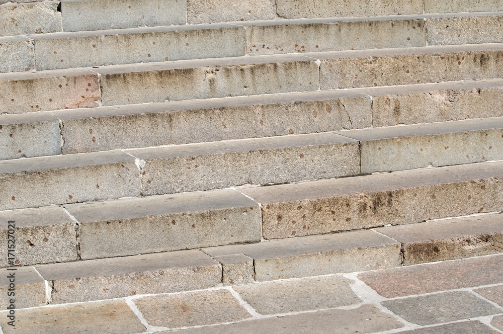Granite stairs steps background Granite stairs steps background