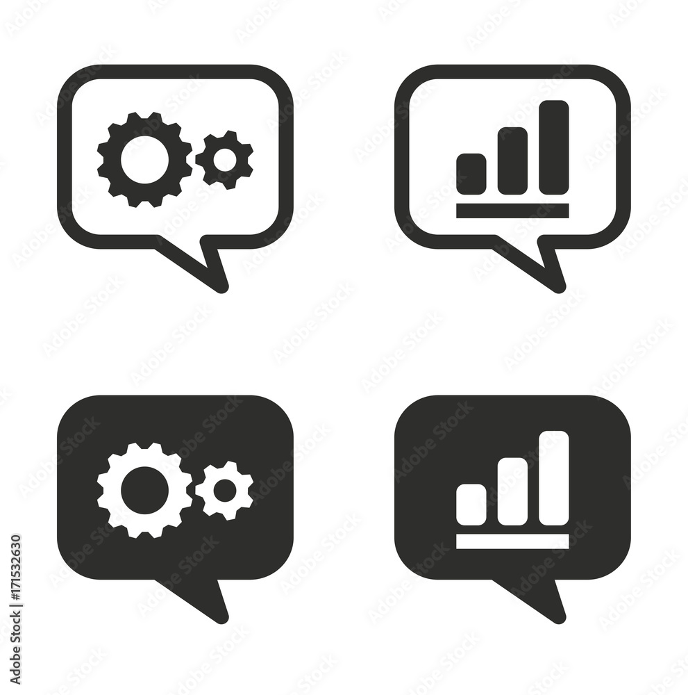 Analysis icon set. Analysis icon set.