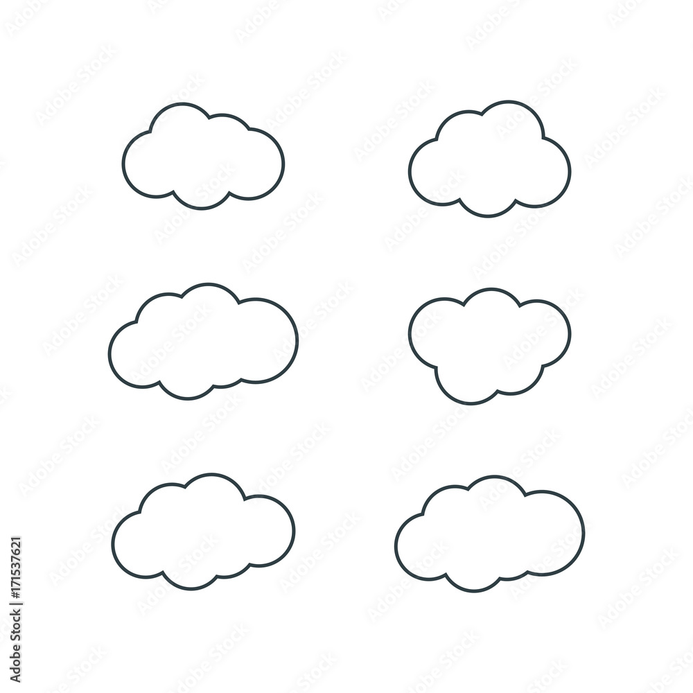 Clouds Background Design Clouds Background Design