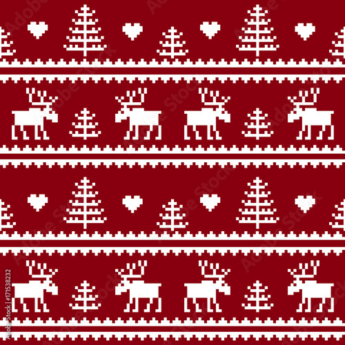 Stock vector. Seamless fabric.