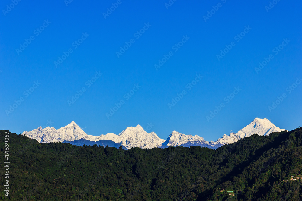 The Kanchenjunga Range