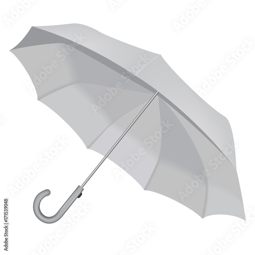 Umbrella mockup, realistic style