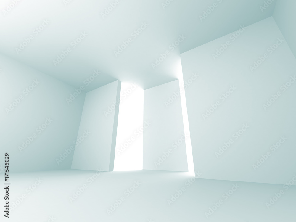 Futuristic White Architecture Design Background Futuristic White Architecture Design Background