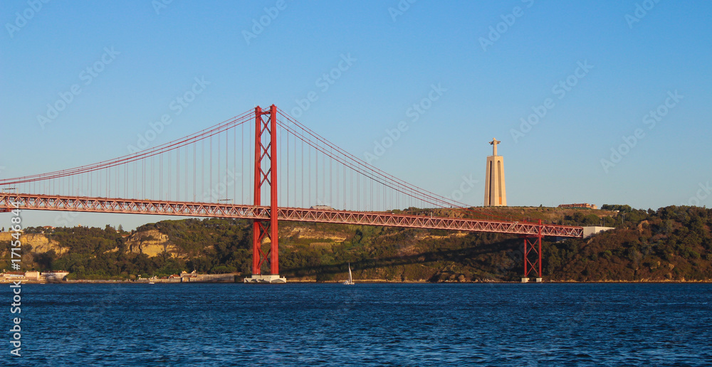 25th of April Bridge and Christ the King Statue 25th of April Bridge and Christ the King Statue