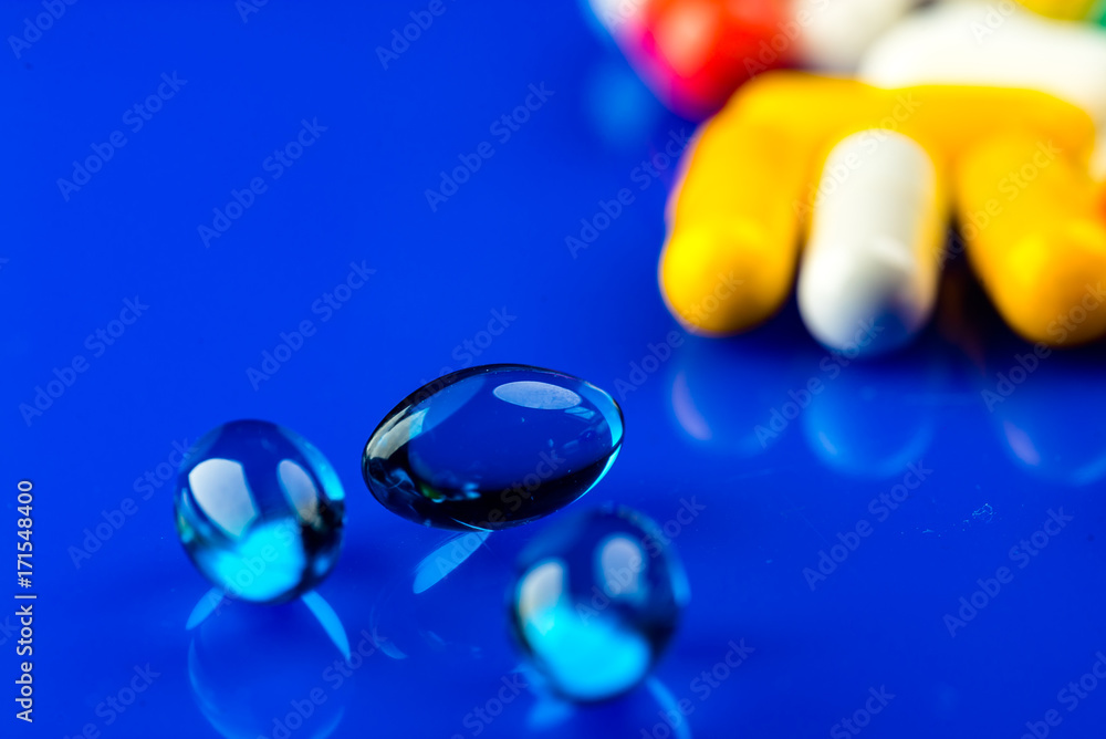 A lot of colorful medication and pills A lot of colorful medication and pills