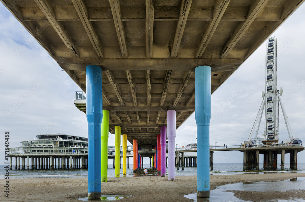 Pier in Scheveningen bei Den Haag, Niederlande