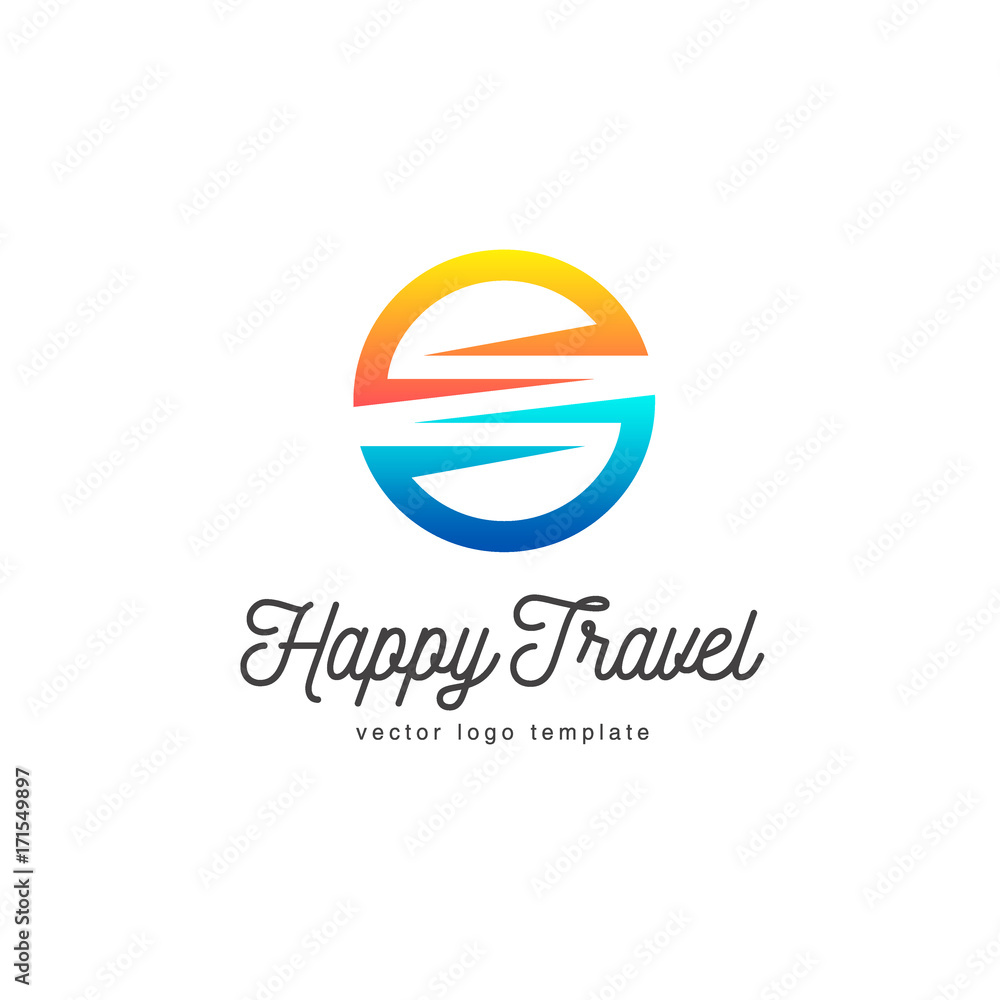 Vector logo design for travel company Vector logo design for travel company