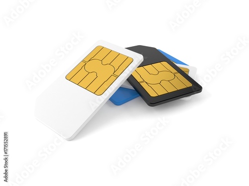 SIM cards photo