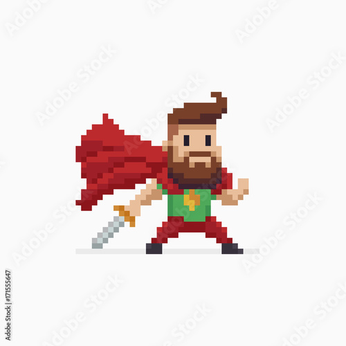 Pixel Art Hero