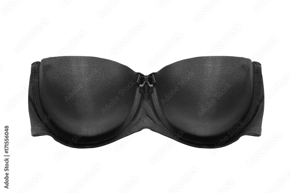 Strapless bra isolated Strapless bra isolated