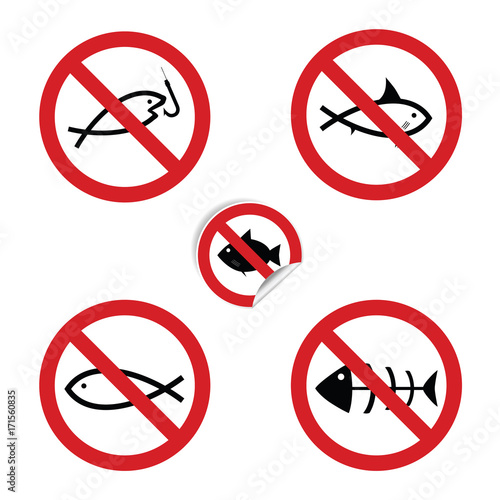 fish sign in red color illustration Free Download fish sign in red color illustration - GFXLoad