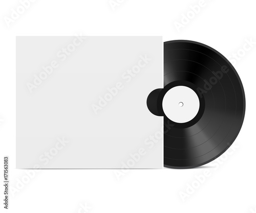 Vinyl disc mock up