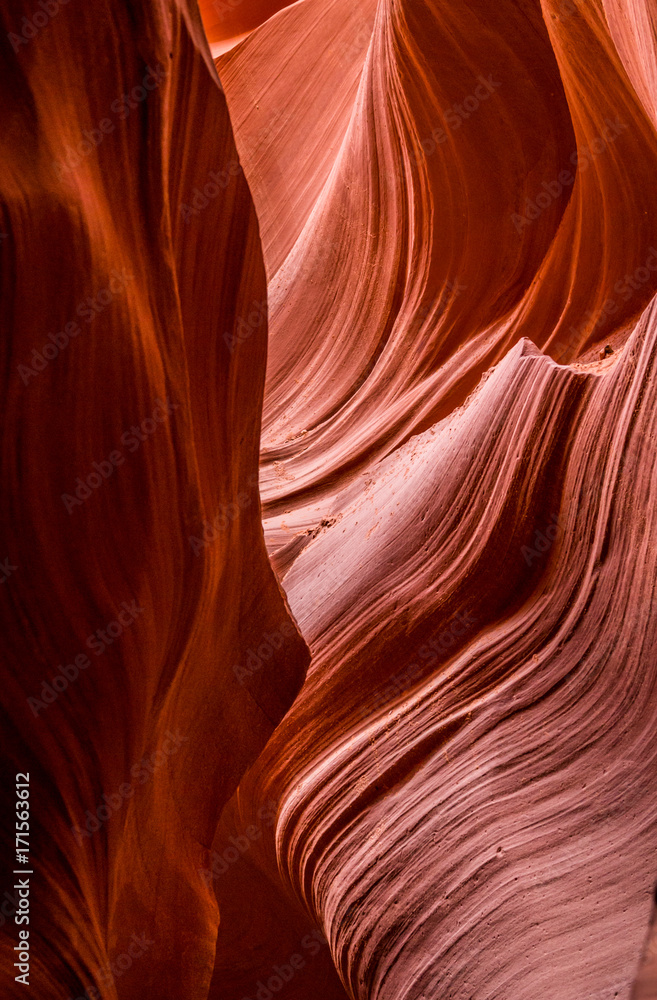 Arizona Tourist Attraction. Fanciful Stone Gorge Antelope Canyon