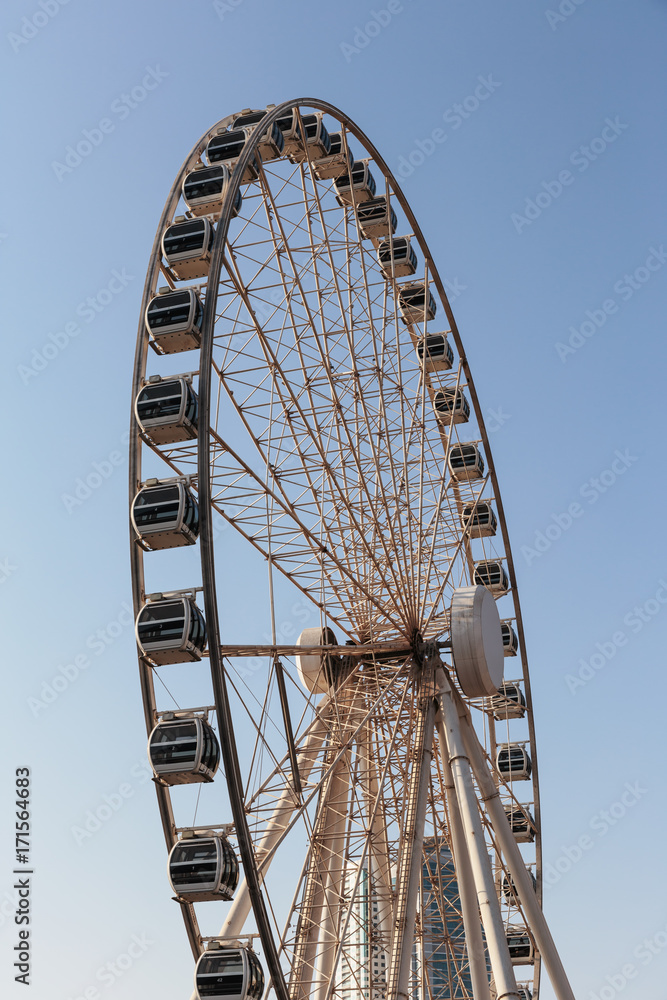  Eye of the Emirates - ferris wheel in Al Qasba in Shajah, UAE