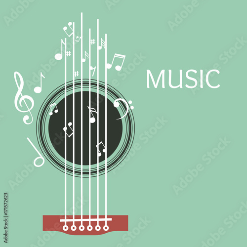 Vector Template, Music Party, Music Festival, Music Sound, Music Poster, Modern Design. Music Cover Template Design.