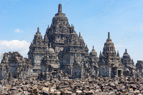 Indonesien, Java Tengah, Klaten, Sewu Temple, Buddhistischer Tempel photo