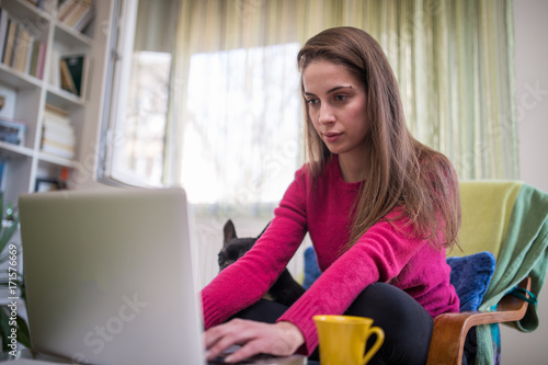 Woman and dog Free Download Woman and dog - GFXLoad