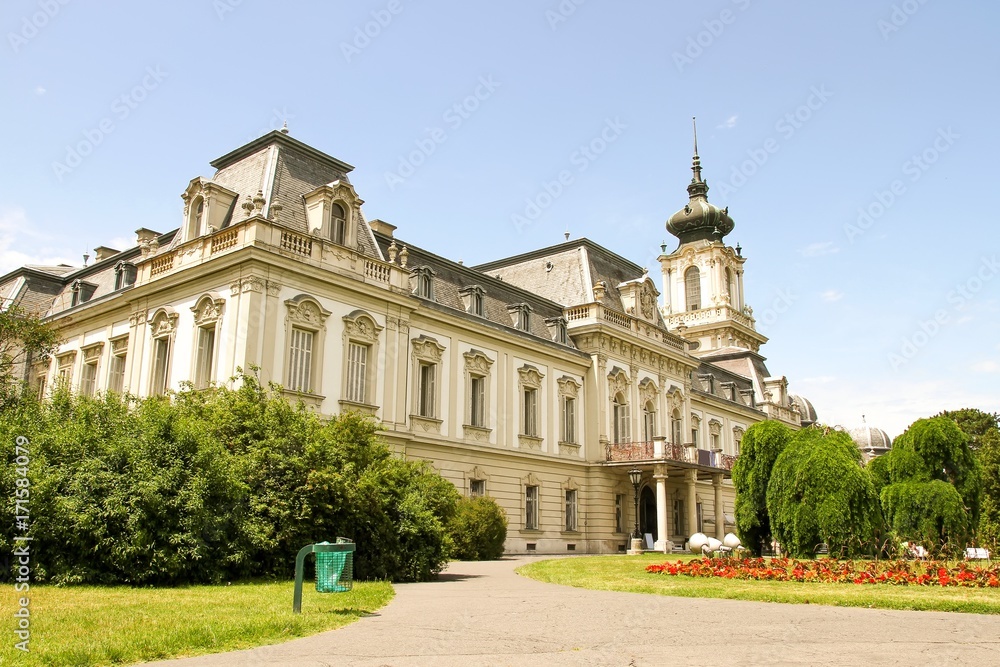 Famous castle in Keszthely...
