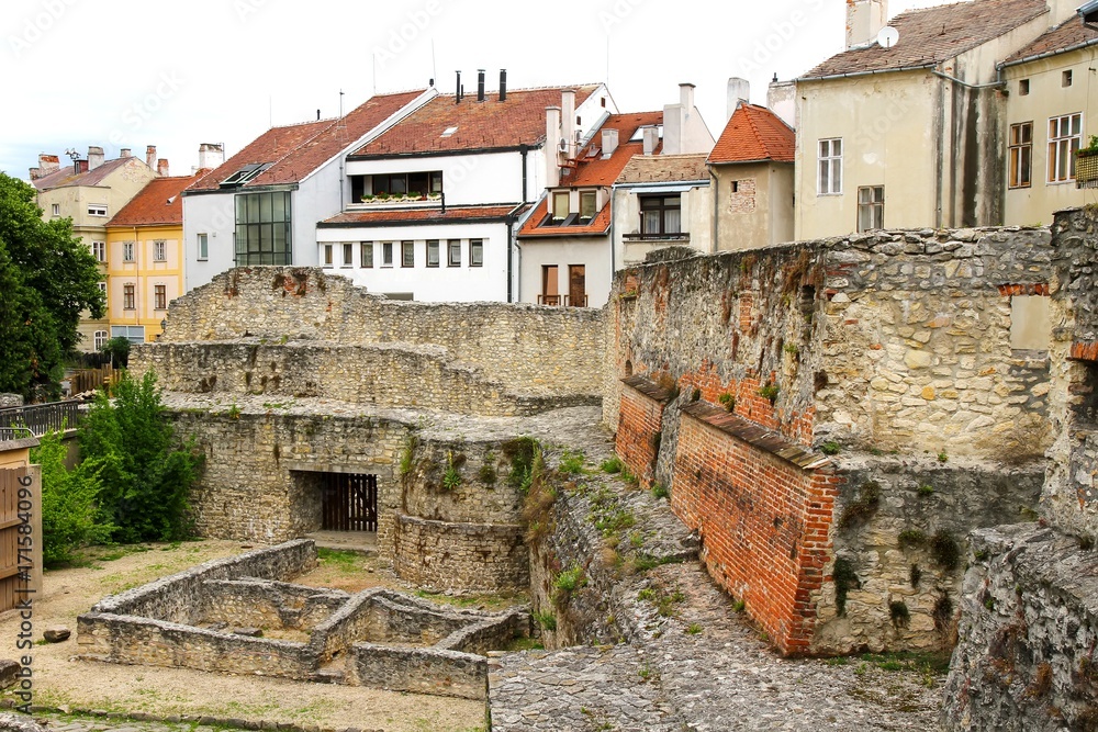 Archeological site in Sopron.....
