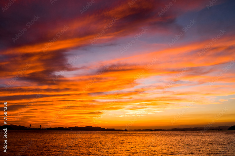 Fototapeta premium Sunset