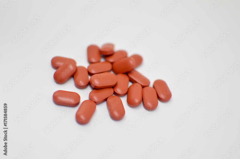 Health vitamins on a daily basis keeping with the concept of medical pill capsule. Health vitamins on a daily basis keeping with the concept of medical pill capsule.