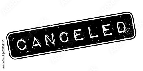 Canceled rubber stamp. Grunge design with dust scratches. Effects can be easily removed for a clean, crisp look. Color is easily changed.