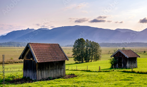 Foto landscape murnauer moos - bavaria