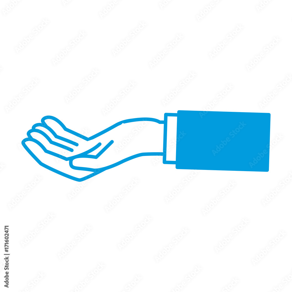 Hand holding something icon vector illustration graphic design Hand holding something icon vector illustration graphic design