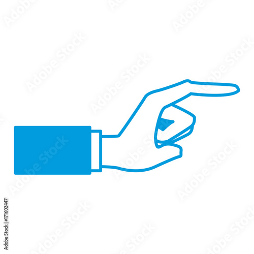 Hand holding something icon vector illustration graphic design