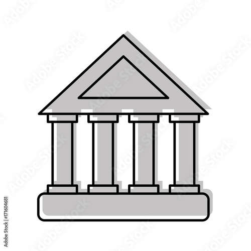 bank building investment financial concept vector illustration