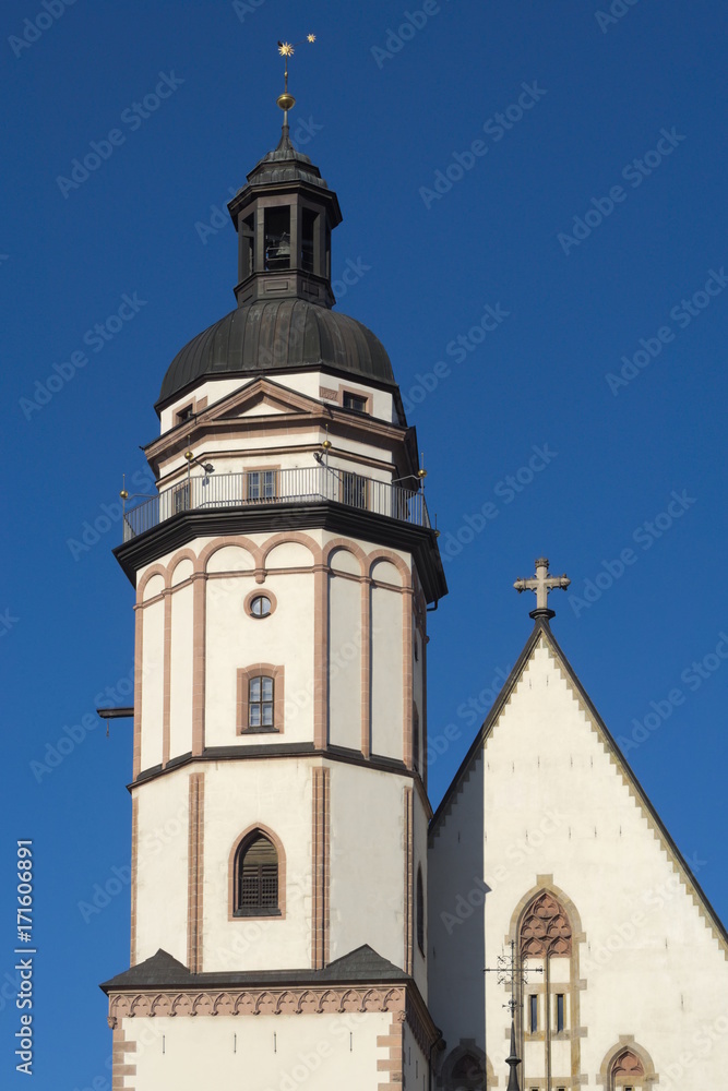 Leipzig - Turm der Thomaskirche, Deutschland