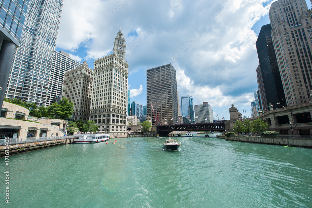 Obraz premium Chicago Skyline
