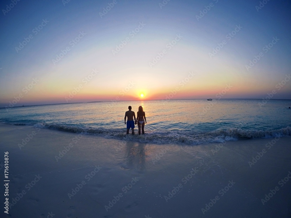 Sunset Zanzibar Island 