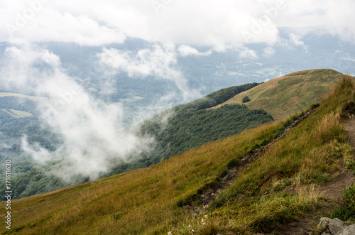 Bieszczady National Park. Carpathian mountains landscape.  © Jarek