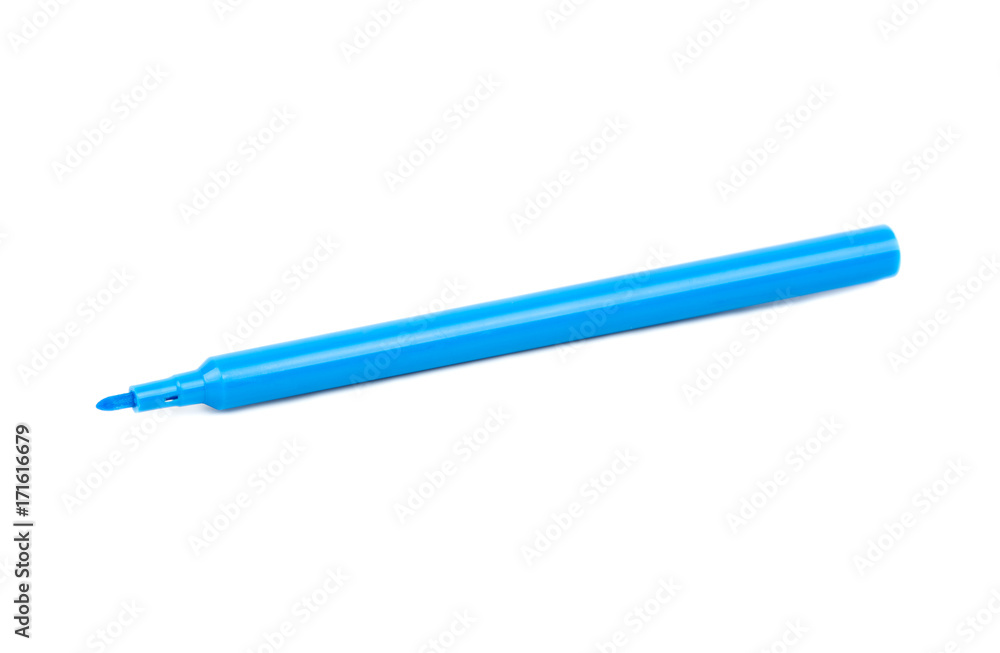 Blue felt pen Blue felt pen