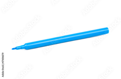 Vászonkép Blue felt pen