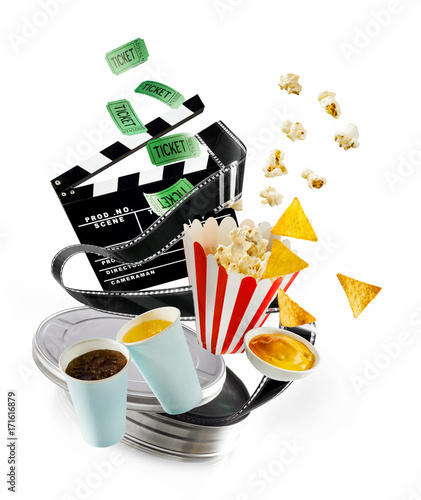 Cinema or film entertainment concept