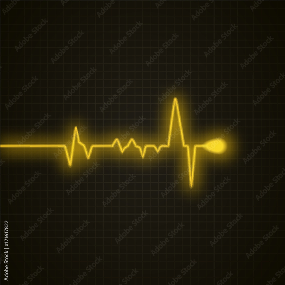Medical background with heart cardiogram. Heart pulse isolated. Vector background. Medical background with heart cardiogram. Heart pulse isolated. Vector background.